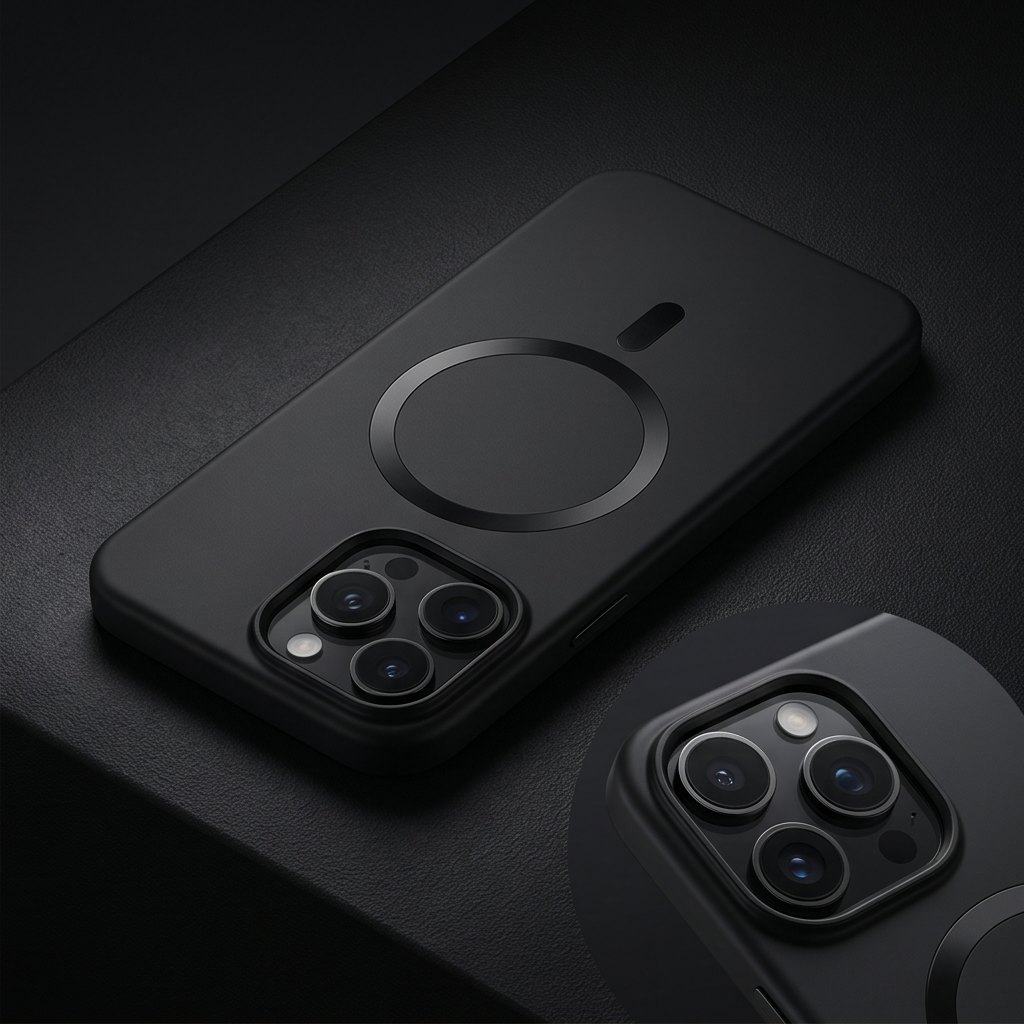 Black case floating