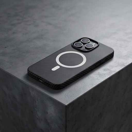 Soft-touch matte detail